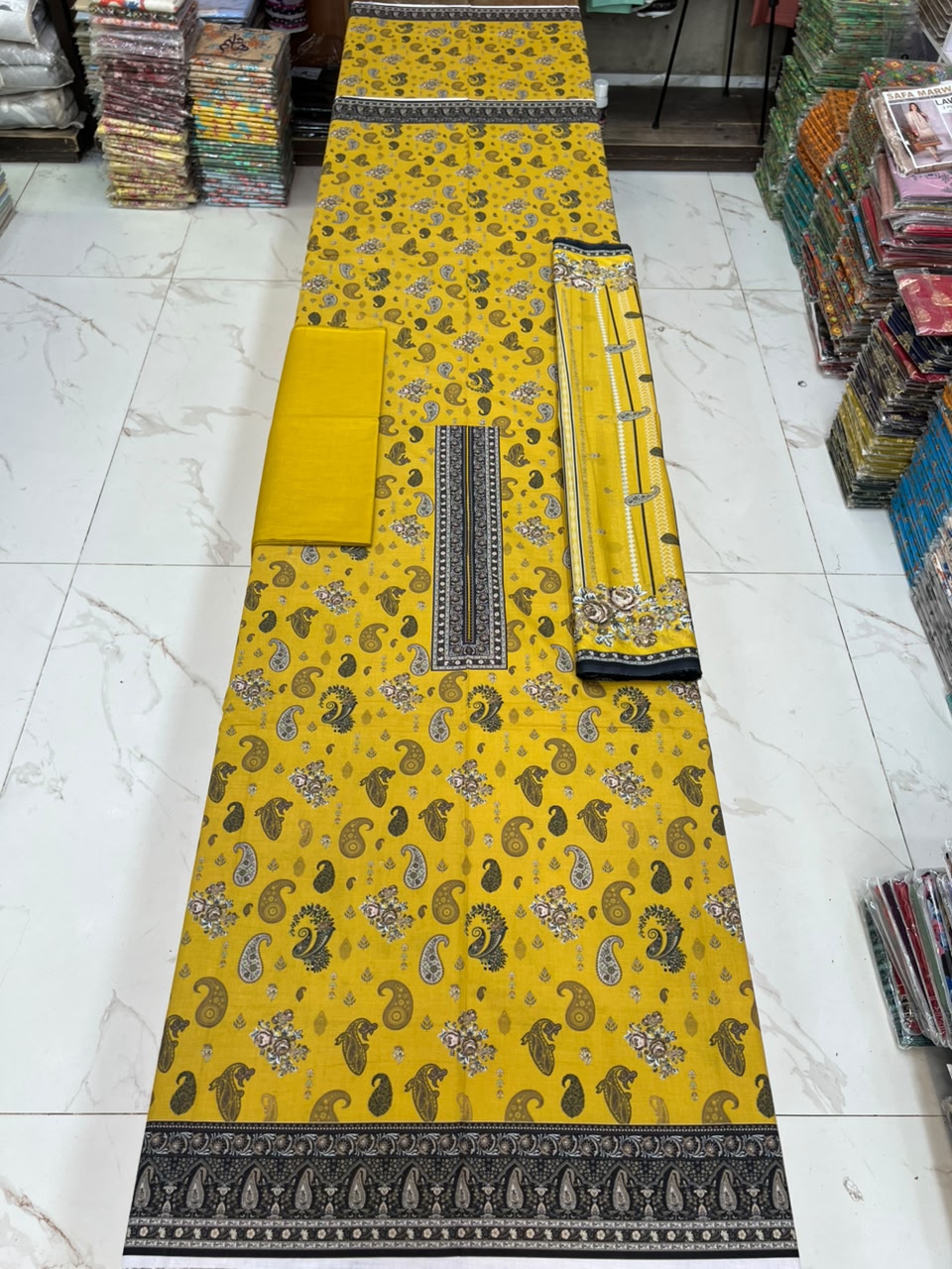 Dastaan 3Pc printed lawn