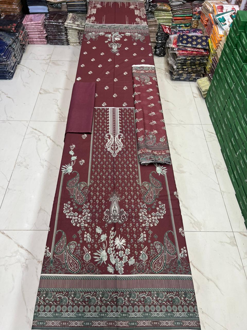 Zarqoon Lawn 3PC – Soft & Elegant Edition