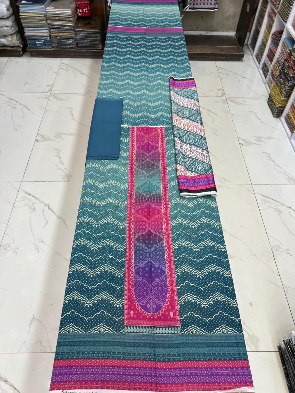 Zarqoon Lawn 3PC – Soft & Elegant Edition