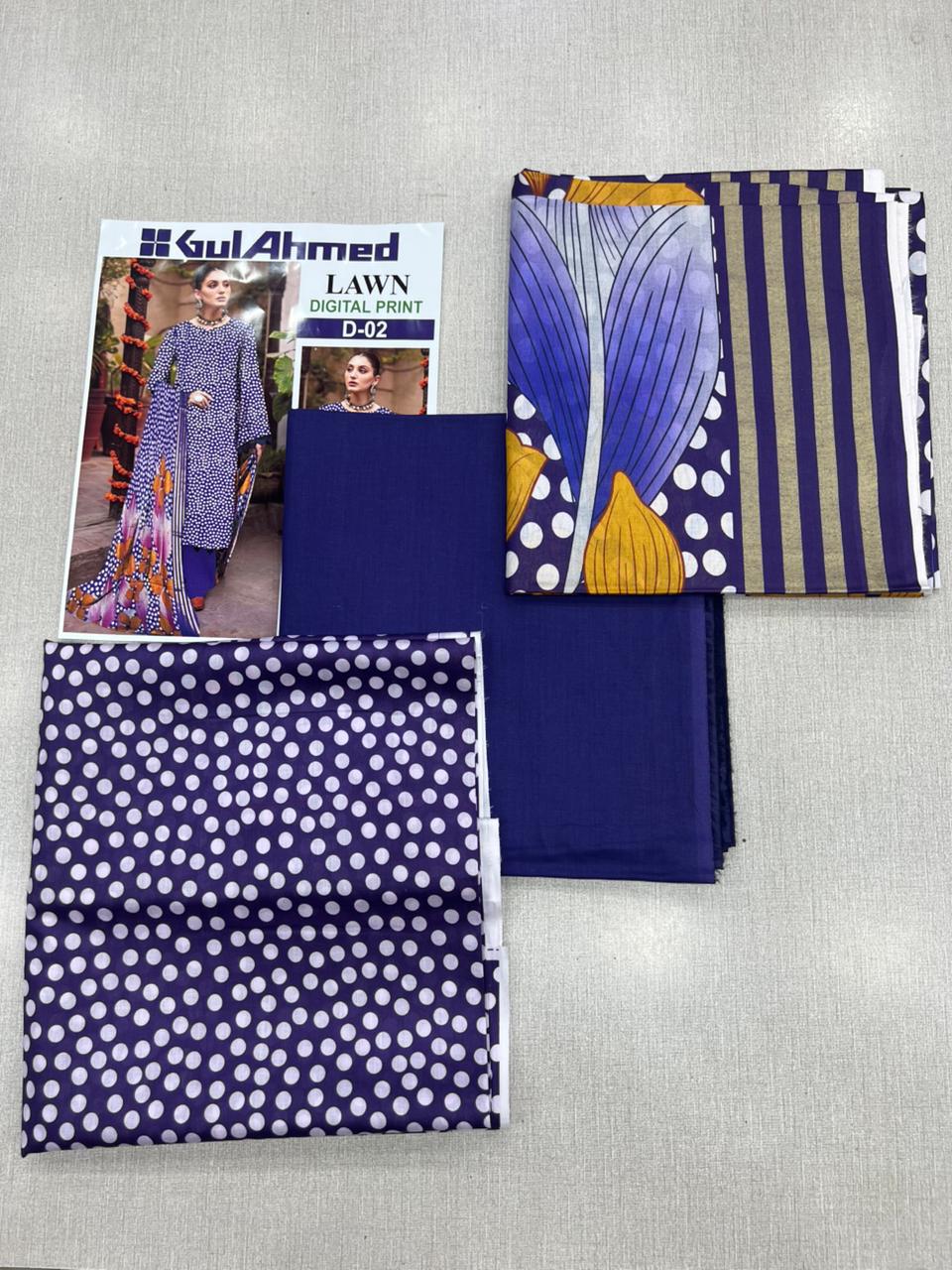 GulAhmed Polkadots 3PC