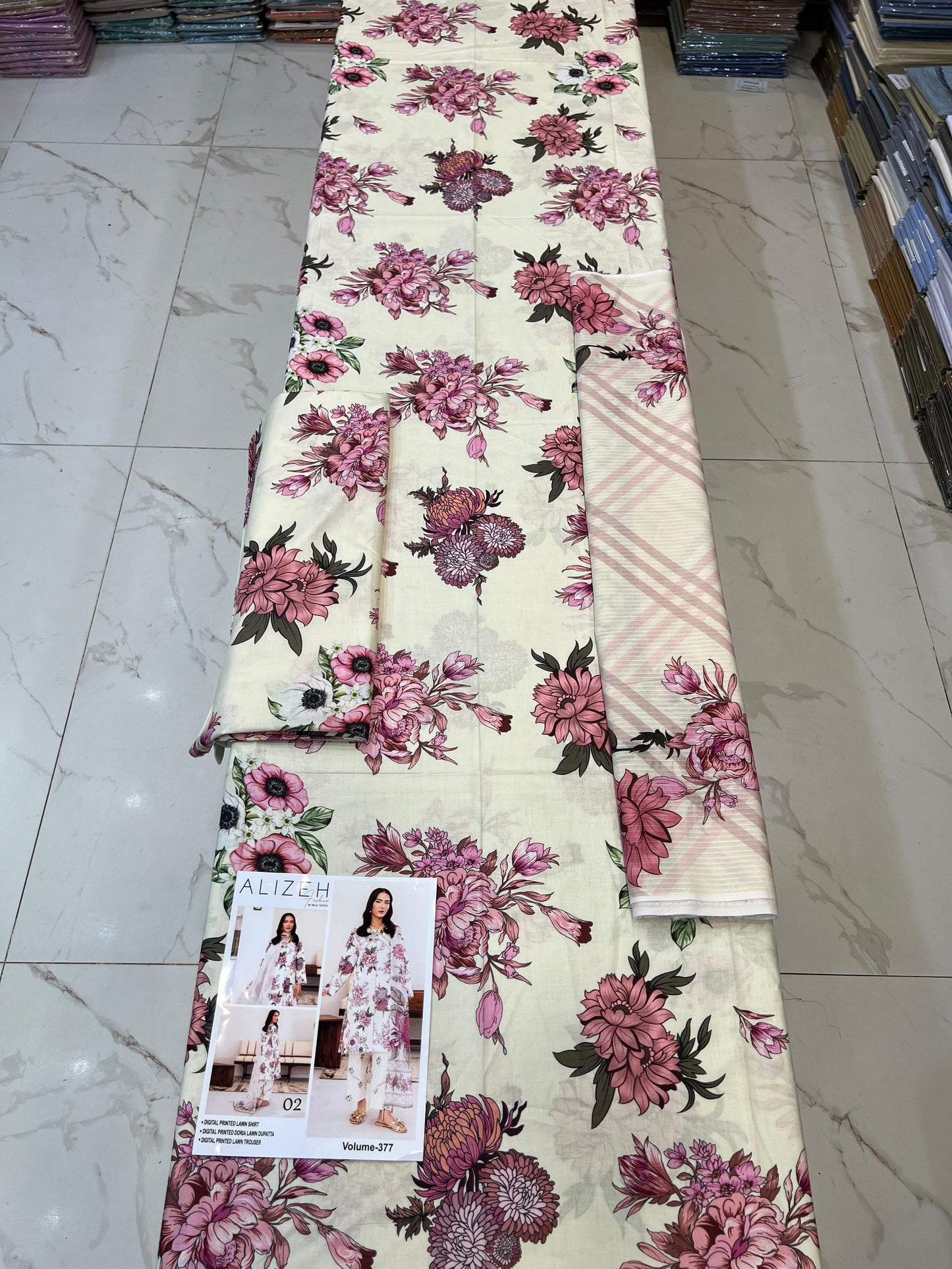 ALIZEH LAWN 3PC SUIT