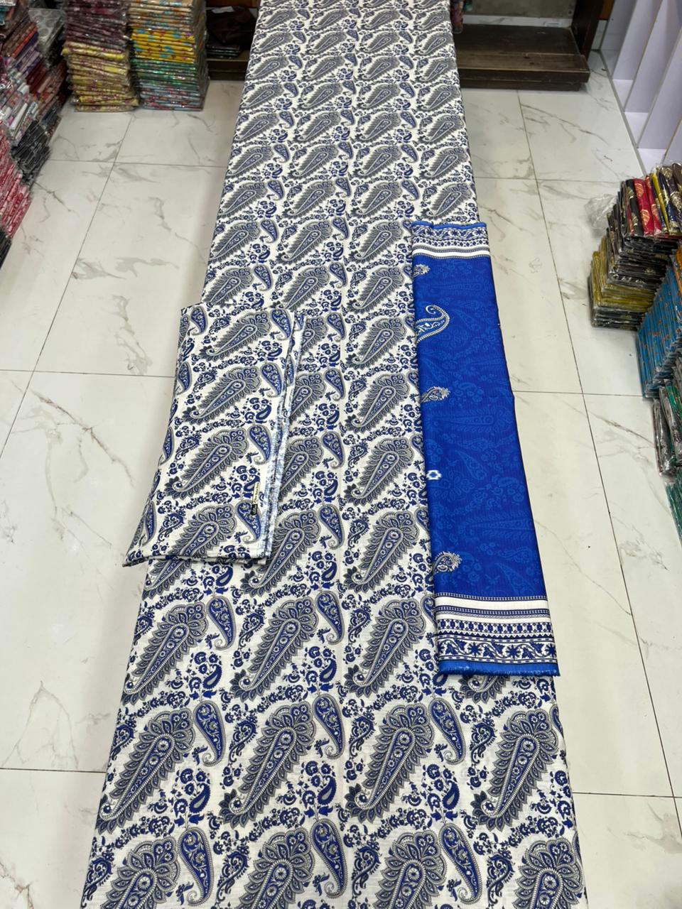 Khas Lawn 3PC Bana Dora – Soft Summer Wear Collection