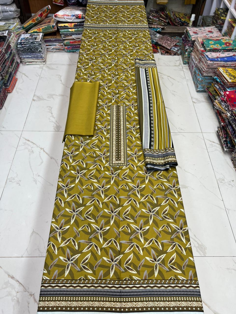 Premium Noor Classic 3PC Summer Lawn – Perfect Summer