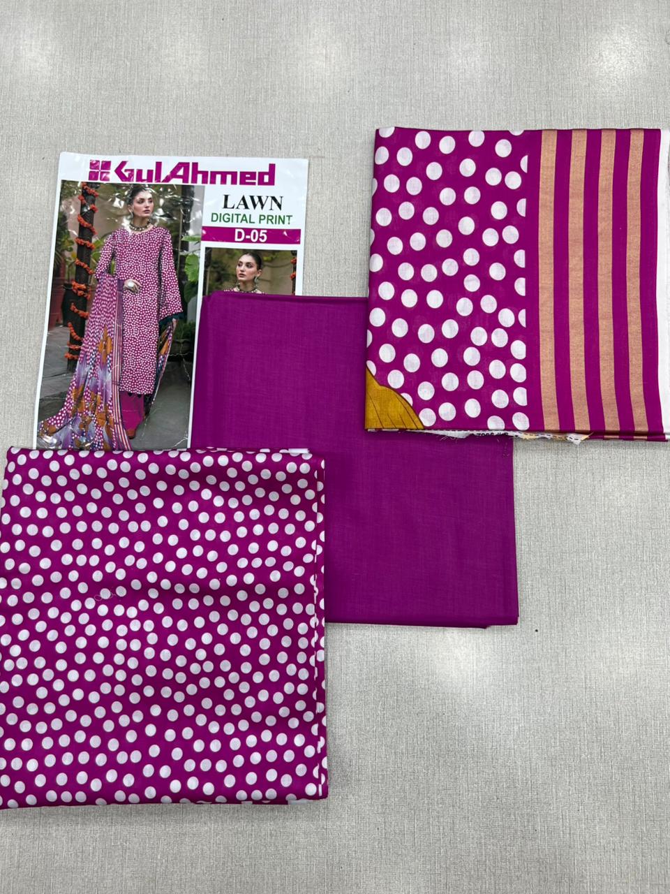 GulAhmed Polkadots 3PC