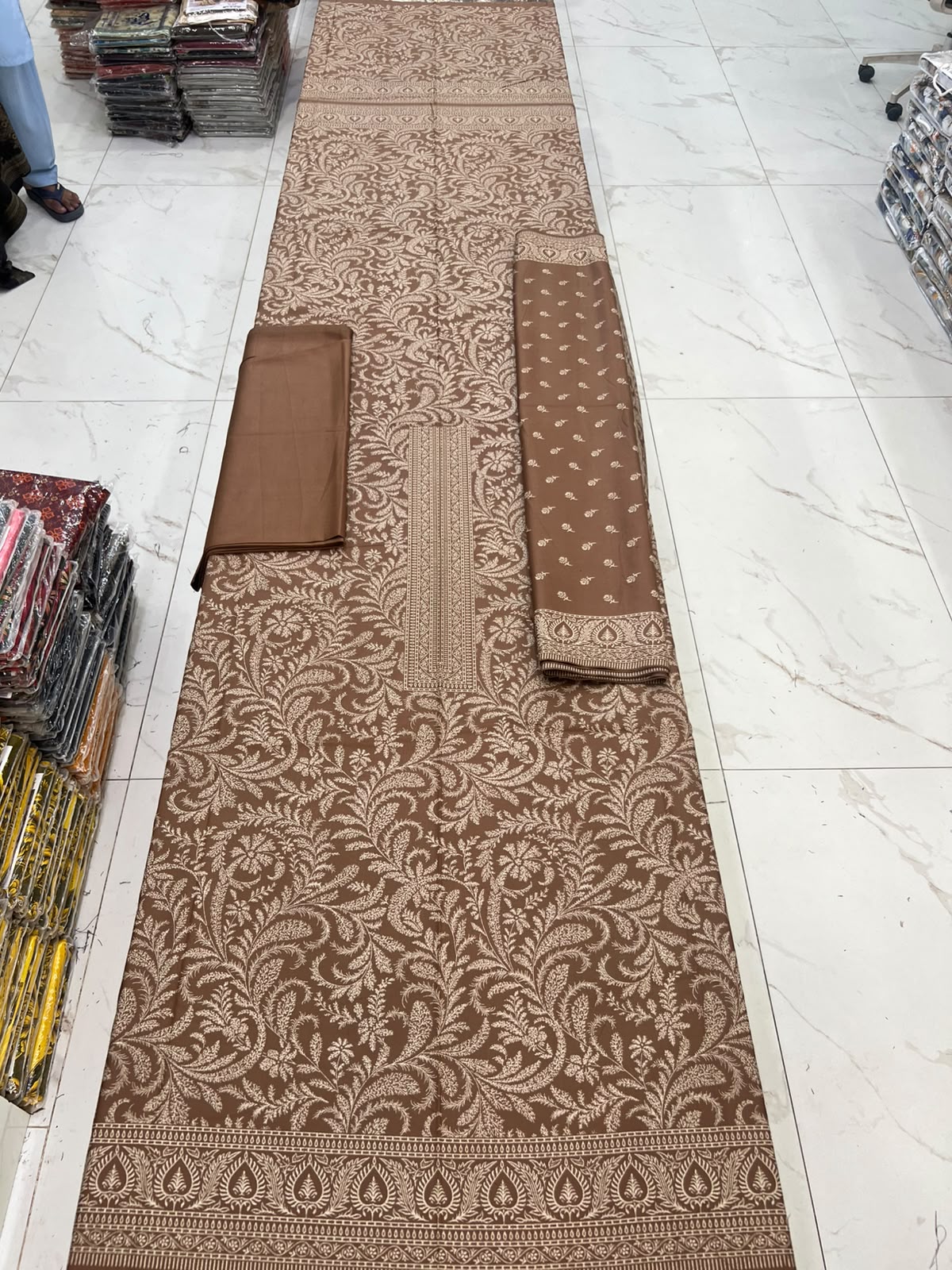 GUL-E-JAAN MARINA WOOL PRINTED 3PC