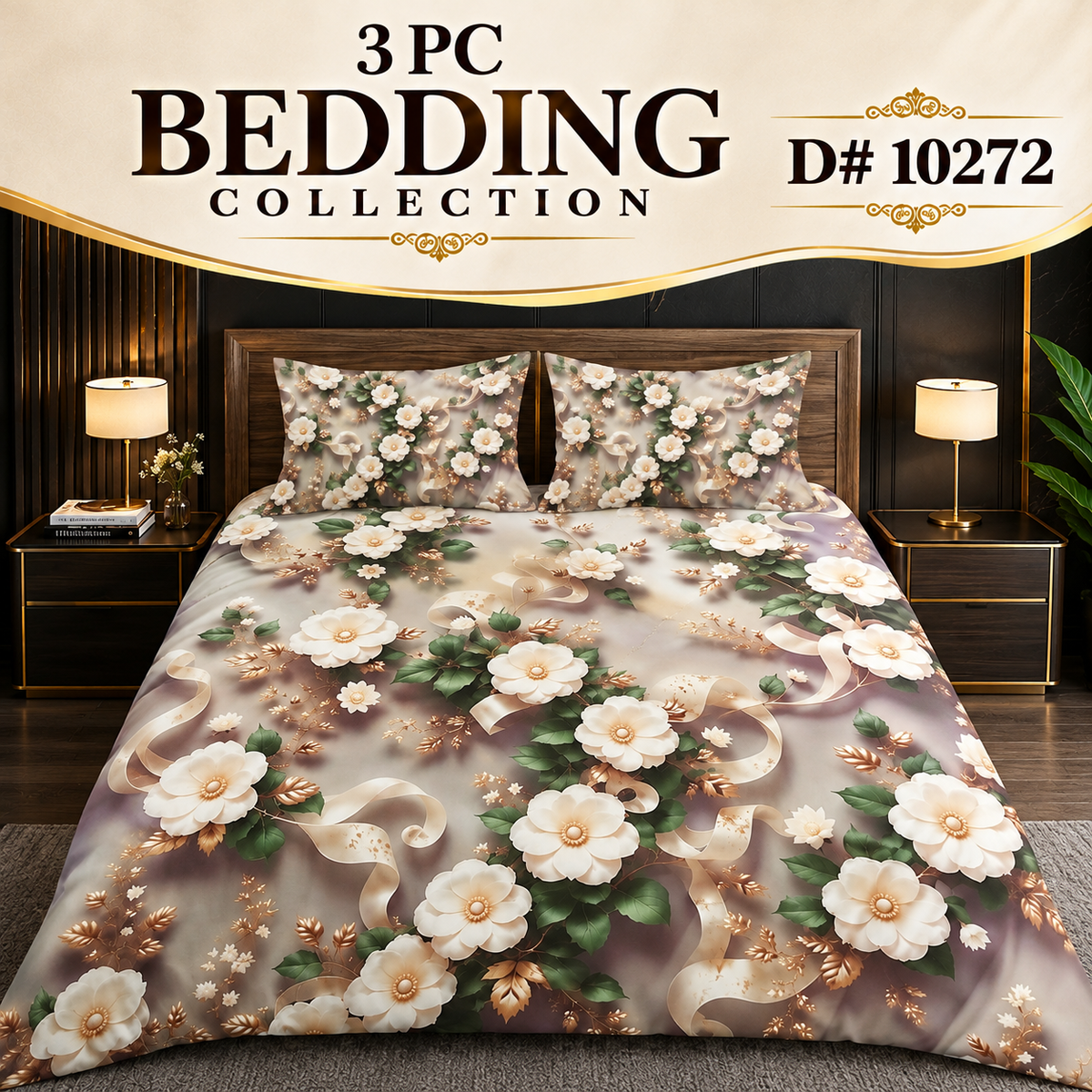 3 PC BEDDING COLLECTION