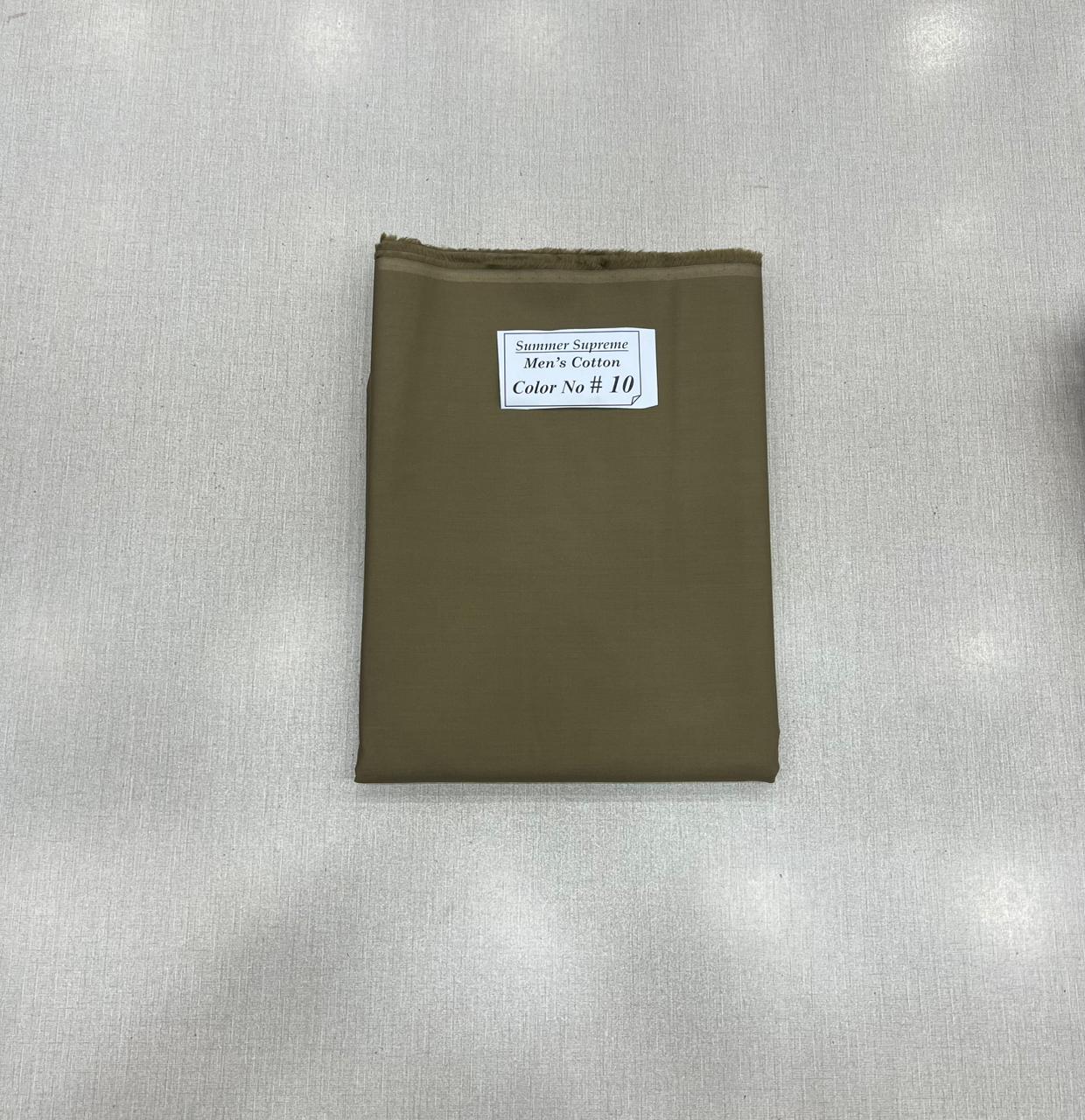 Summer Supreme Soft Cotton – Gents Plain