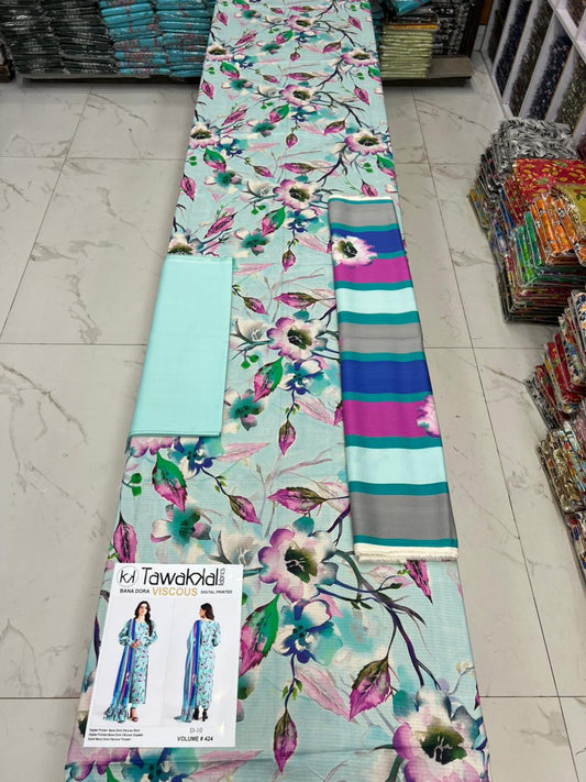 Tawakkal Bana Dora Viscose 3PC