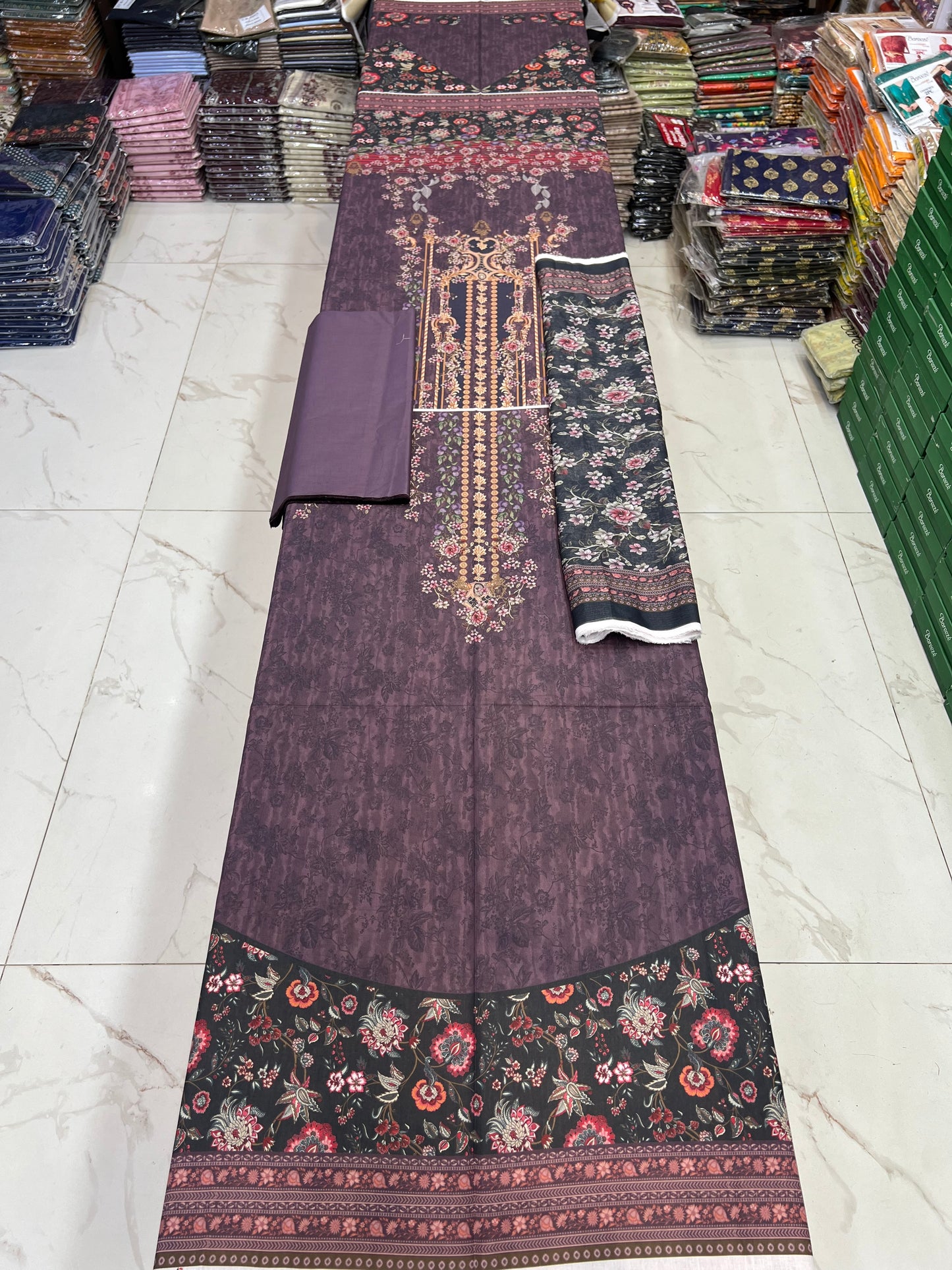 Zarqoon Lawn 3PC – Soft & Elegant Edition
