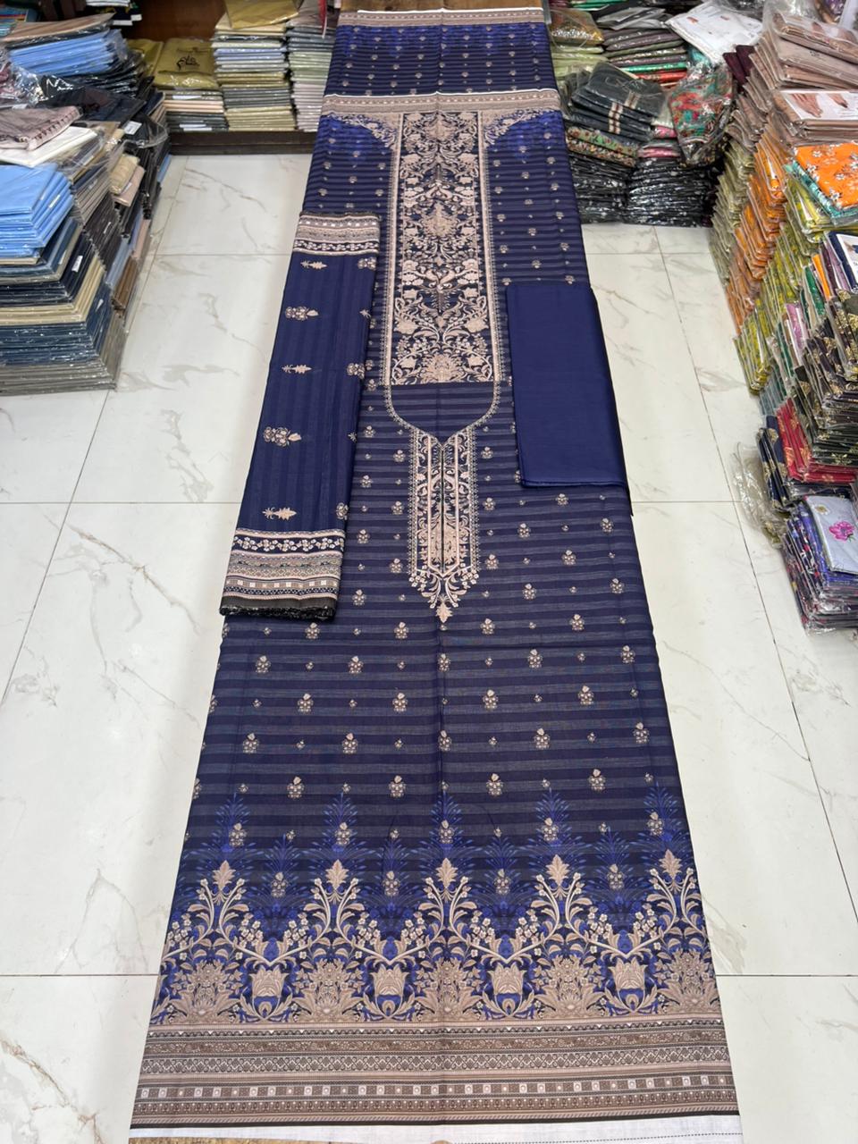 Sharjeena Lawn 3PC Set – Fancy Digital Printed Fabric