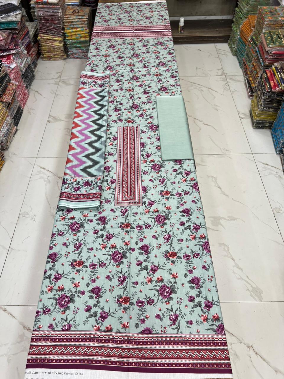Premium Noor Classic 3PC Summer Lawn – Perfect Summer Wear