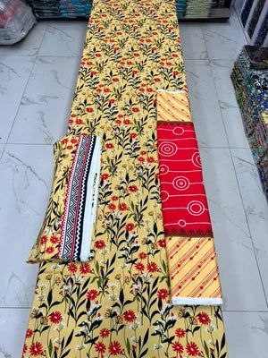 Bareeze Printed Linen 3PC