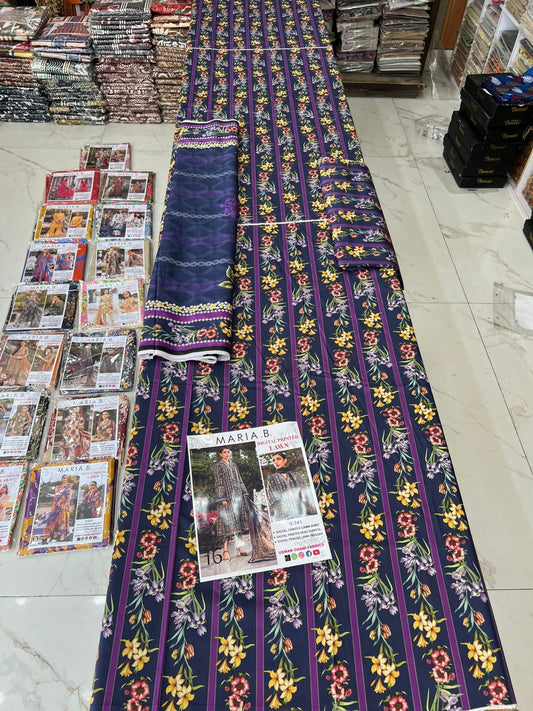 Vol 341 Maria B Lawn – Digital Printed 3PC | Bana Dora Quality
