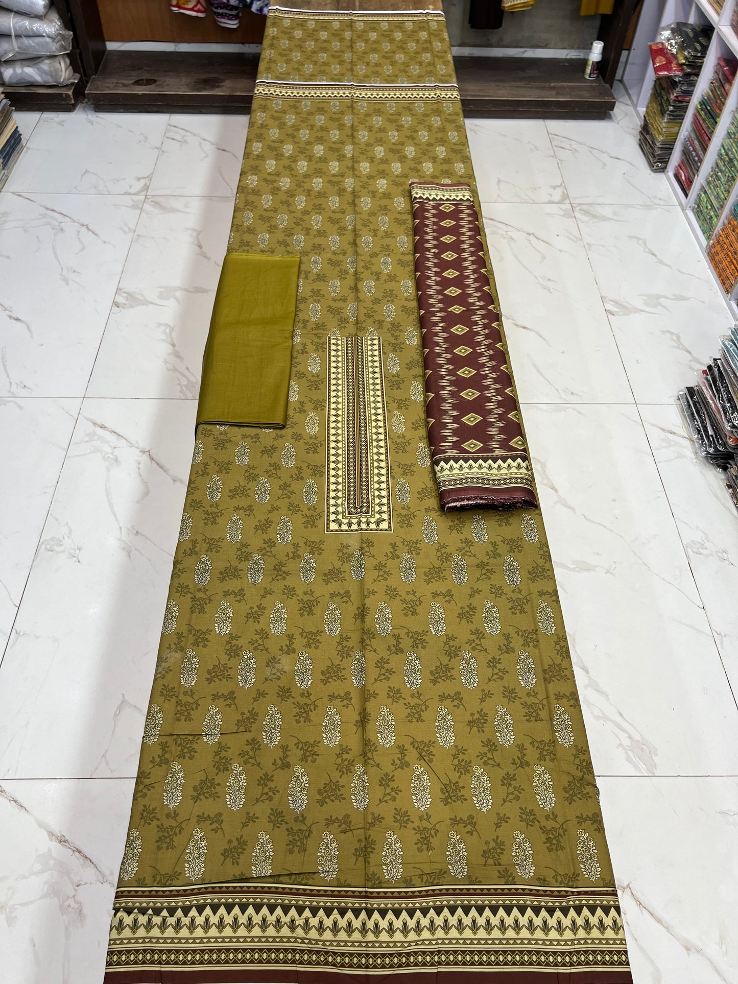 Dastaan 3Pc printed lawn
