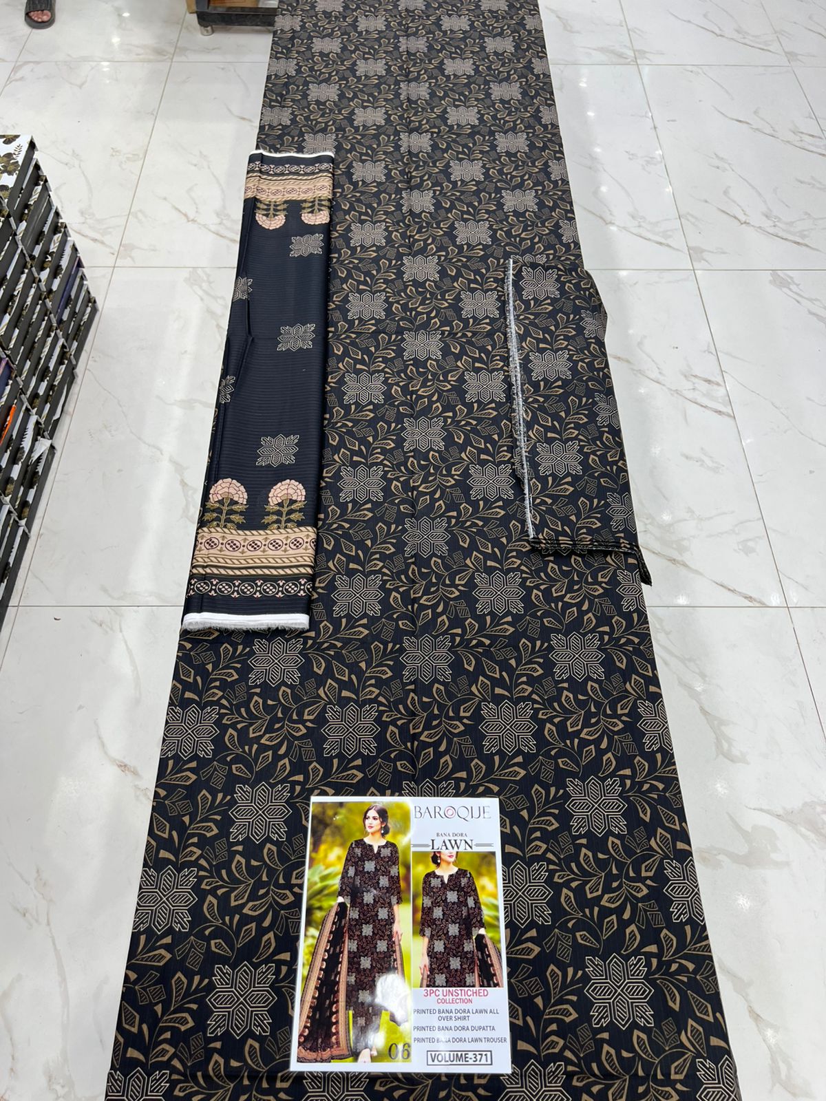 Baroque Bana Dora Lawn 3PC