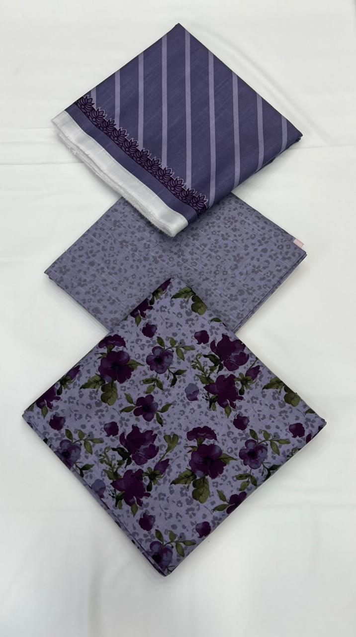 Branded Classic Khaddar 3PC