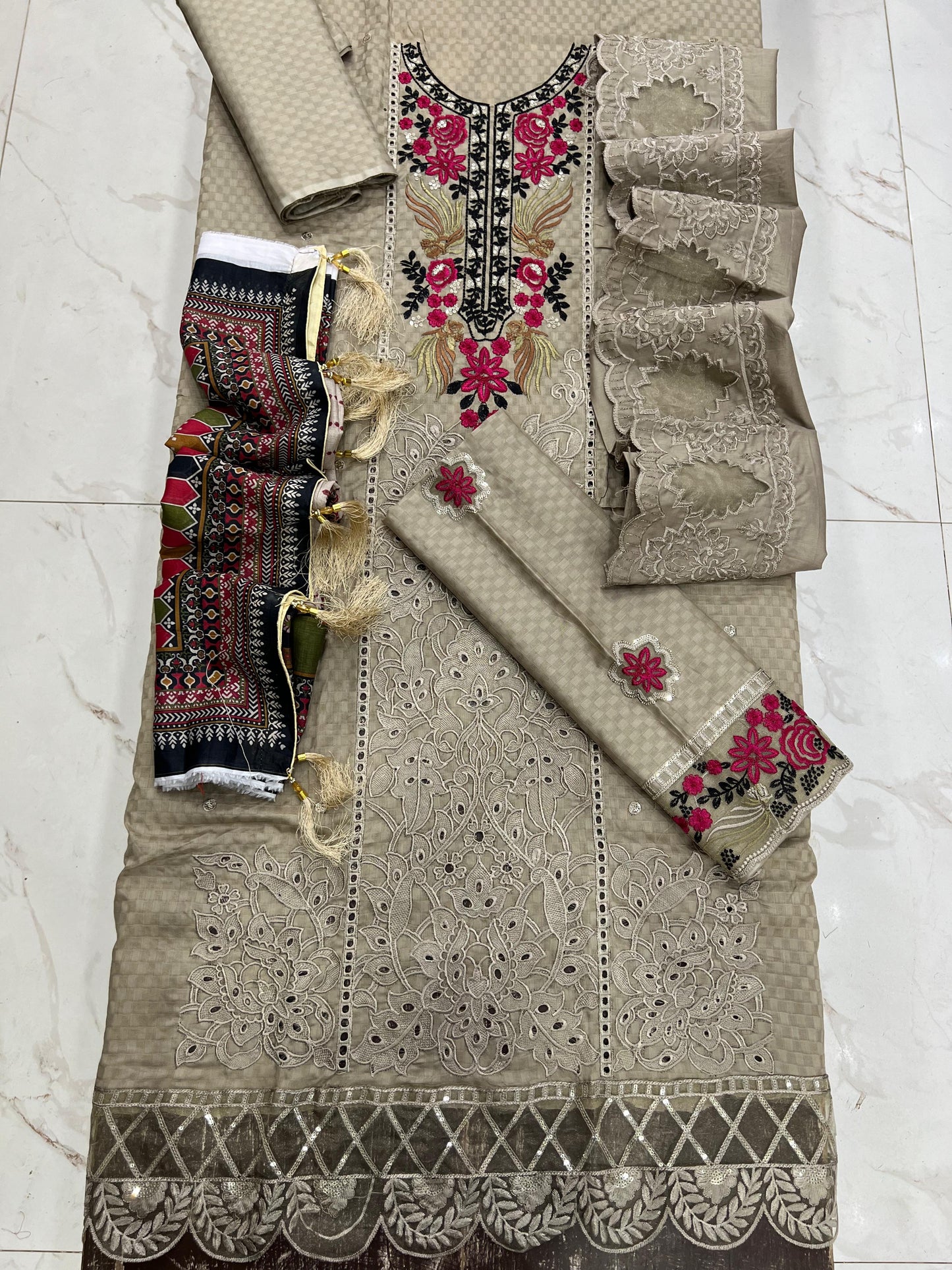 Bin Saeed Luxury Lawn 3PC