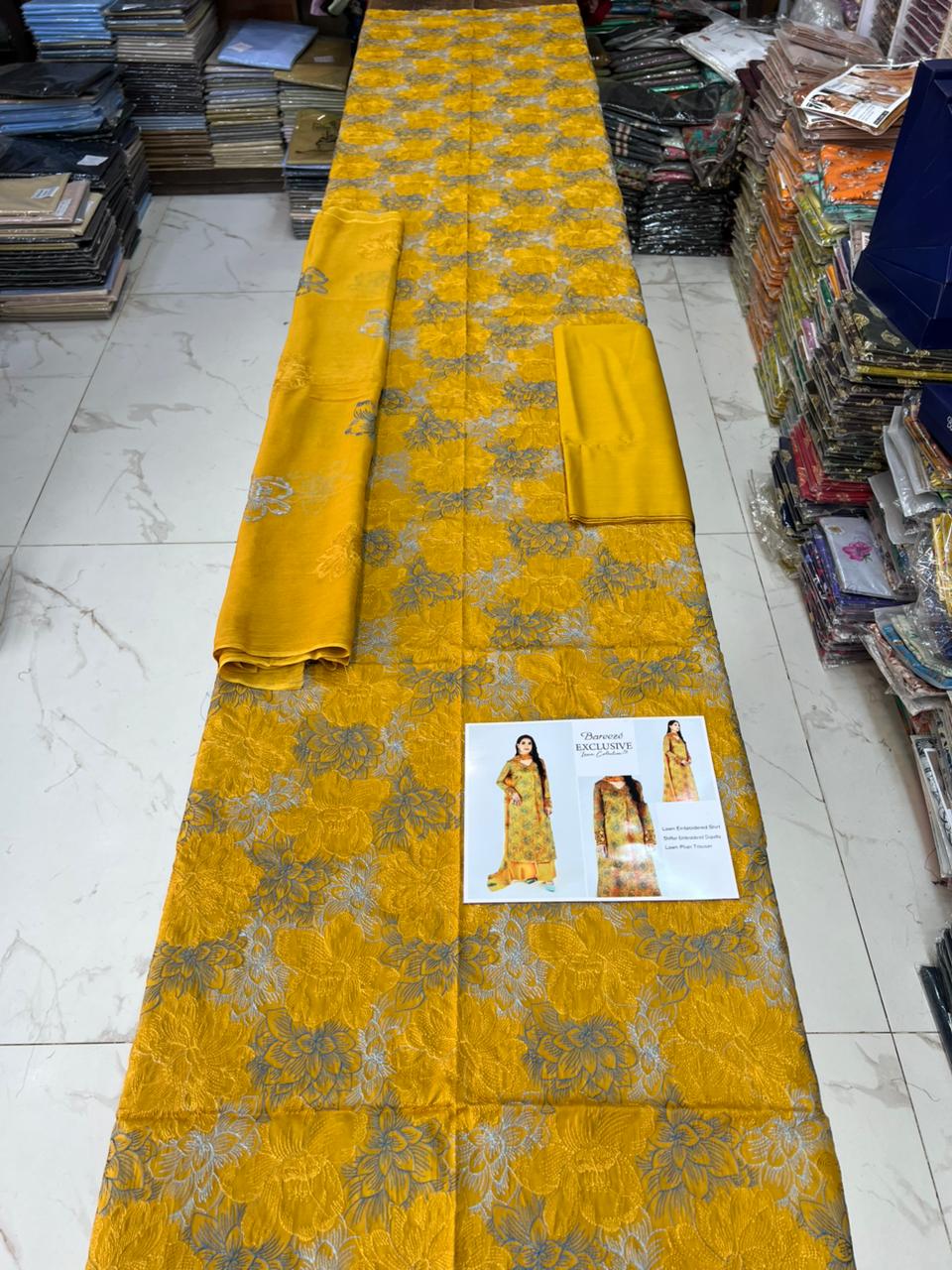 Bareeze Exclusive Lawn Collection 2026 – Premium EMB 3PC
