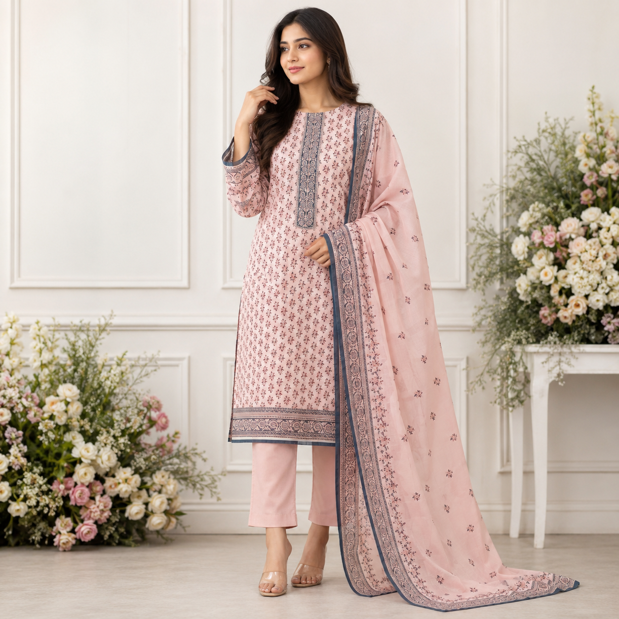 Minakari Lawn 3PC – Adorable Summer Collection