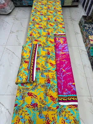 Bareeze Printed Linen 3PC