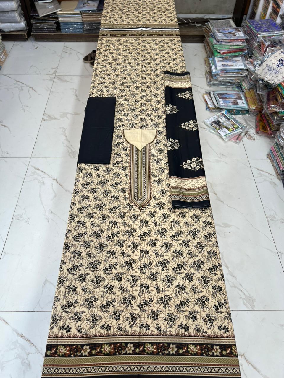 Premium Noor Classic Lawn 3PC – Digital Printed Summer Collection