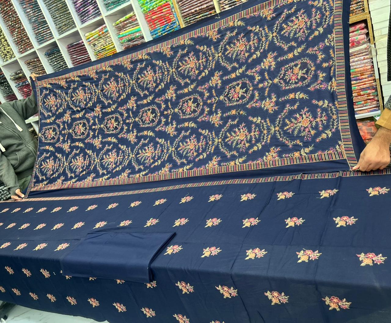 Bareeze With Embroidered Karandi Shawl – Winter Luxury Edit