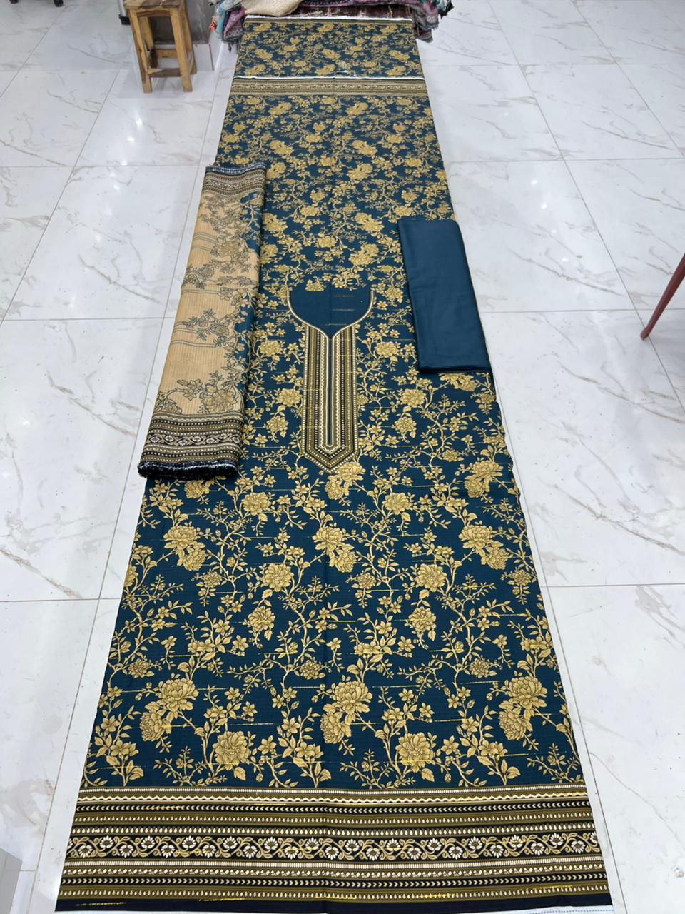 Bana Dora Tarkashi Linen