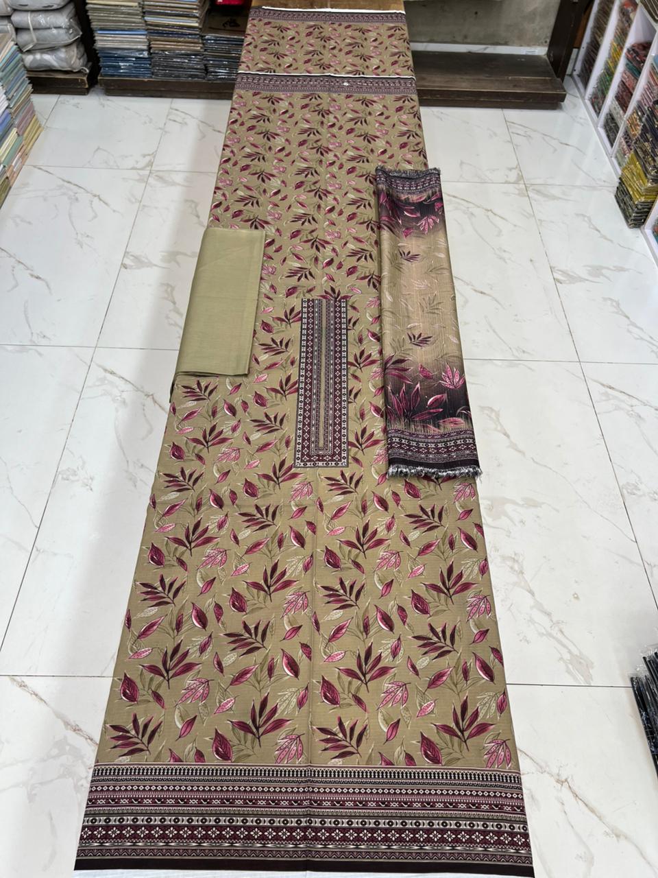 Bana Dora Lawn 3PC | Tarkashi Dupatta