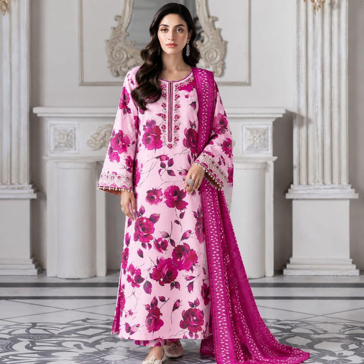 Imrozia Dhanak – 3 Piece