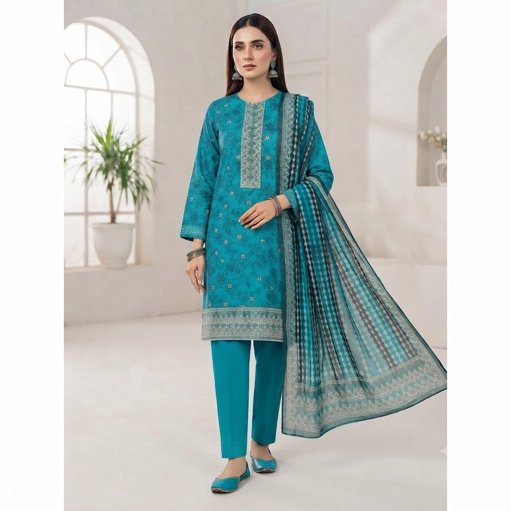 Minakari Lawn 3PC – Adorable Summer Collection