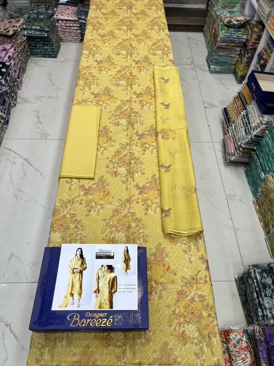 Bareeze Exclusive Lawn Collection 2026 – Premium EMB 3PC