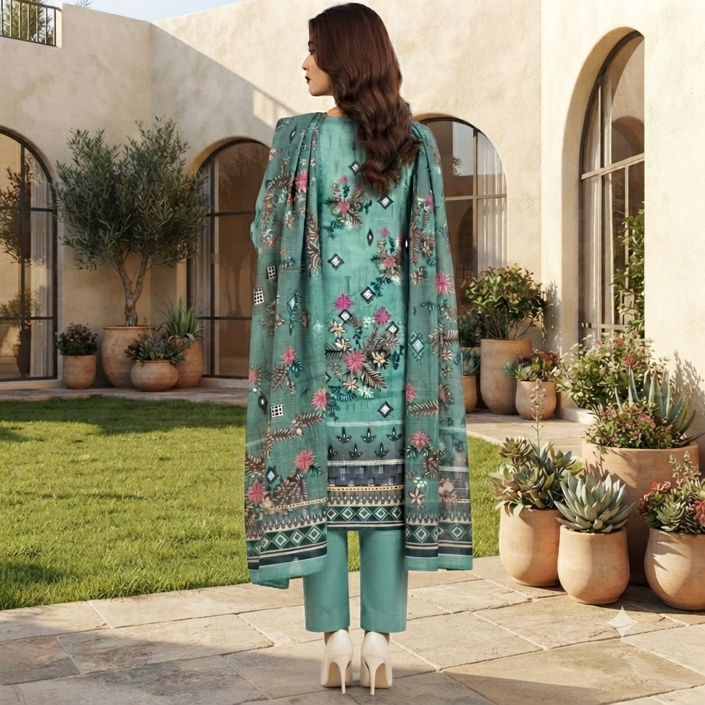 Bamber Chiffon Dupatta