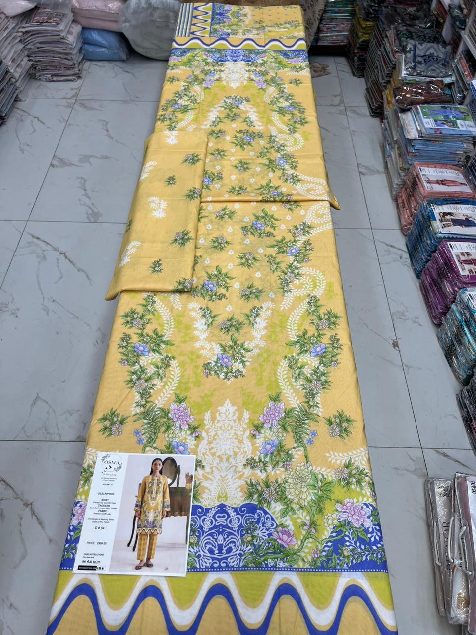 Premium Lawn 2-Piece Digital Print CO-ORD SET