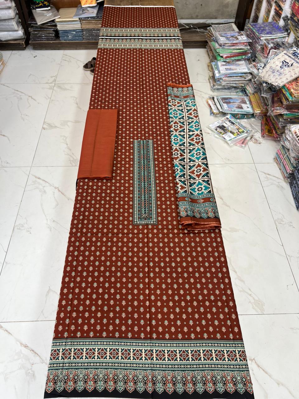 Premium Noor Classic Lawn 3PC – Digital Printed Summer Collection
