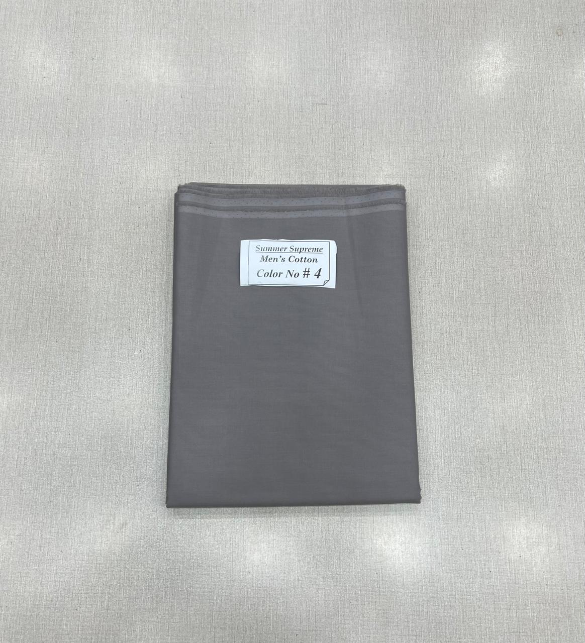 Summer Supreme Soft Cotton – Gents Plain
