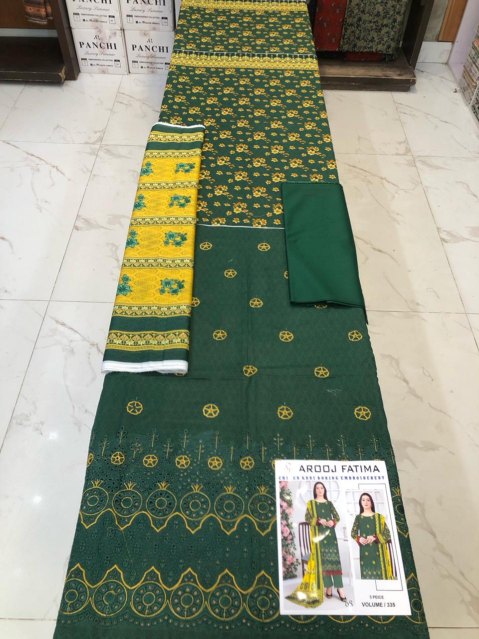 Arooj Fatima Luxury Boring Embroidery Collection