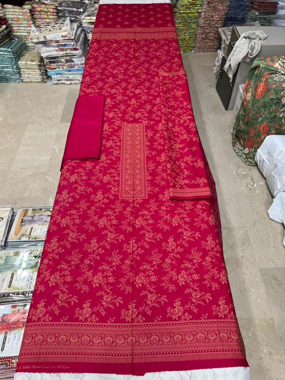 GUL-E-JAAN MARINA WOOL PRINTED 3PC