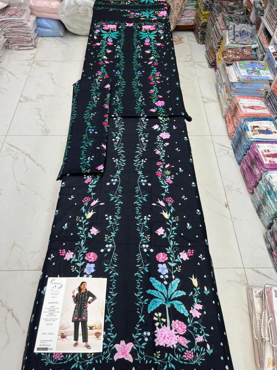 Premium Lawn 2-Piece Digital Print CO-ORD SET