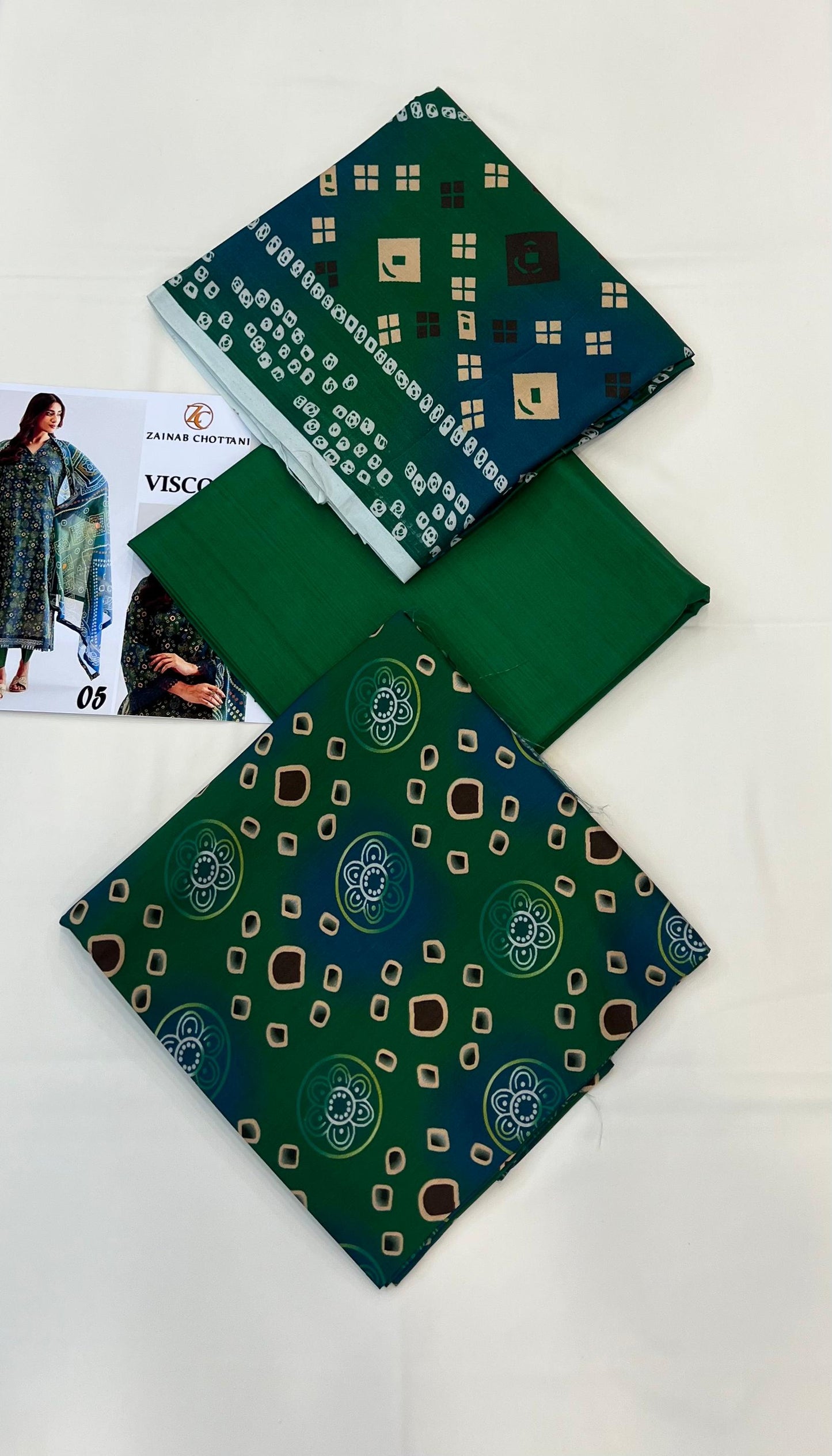 Zainab Chottani Viscose 3PC