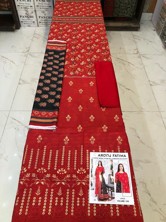 Arooj Fatima Luxury Boring Embroidery Collection