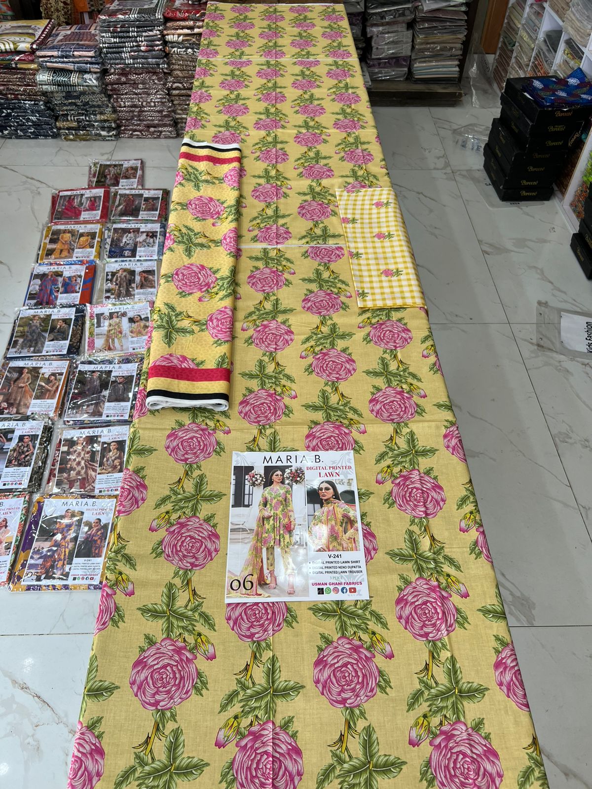 Vol 341 Maria B Lawn – Digital Printed 3PC | Bana Dora Quality