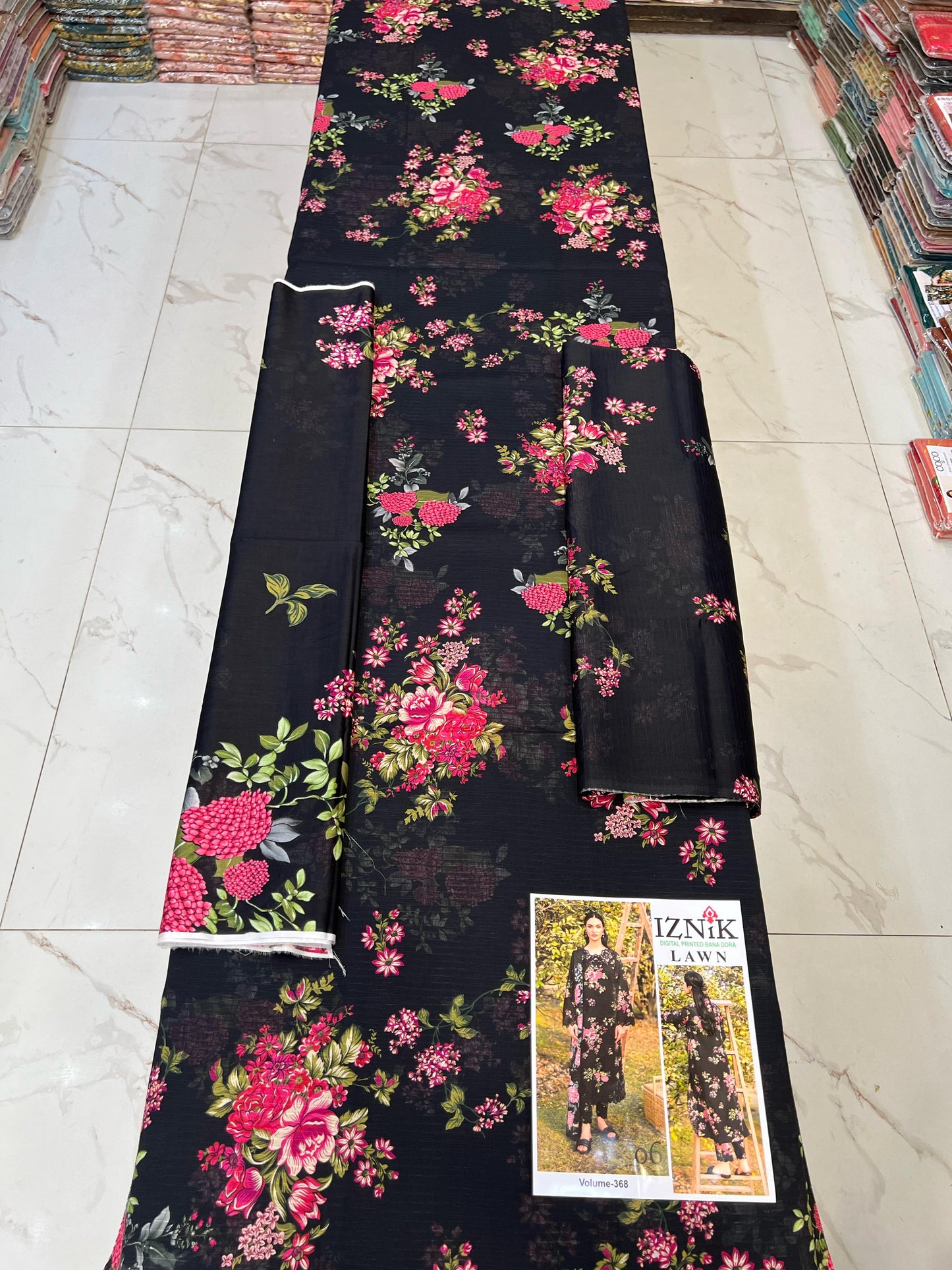 IZNIK BANA DORA LAWN 3pc Suit