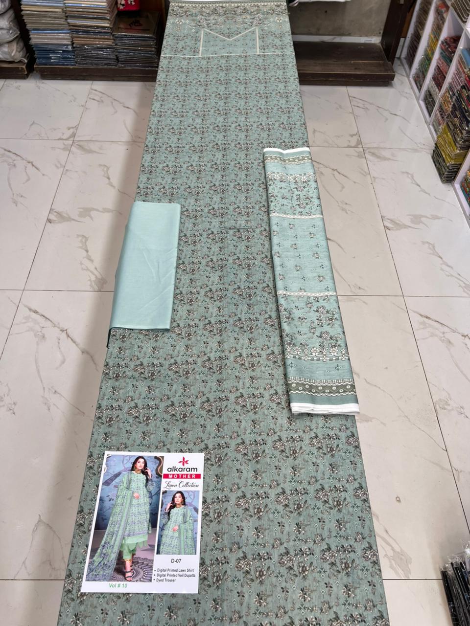 Alkaram Mother Collection 3PC