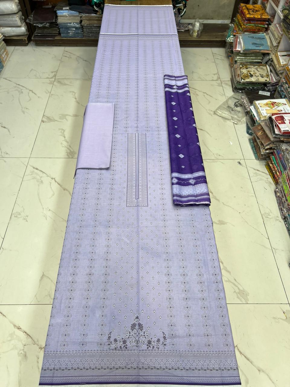 Dastaan 3Pc printed lawn