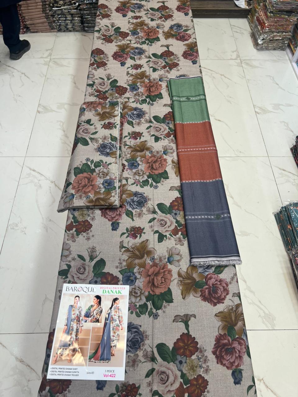 Barouqe Dhanak 3-PC