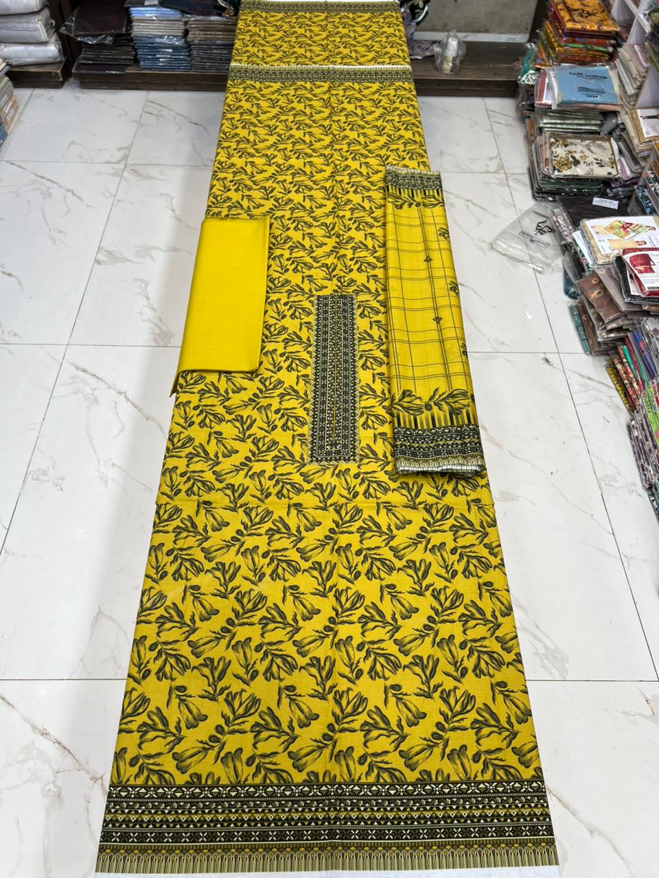 Dastaan 3Pc printed lawn