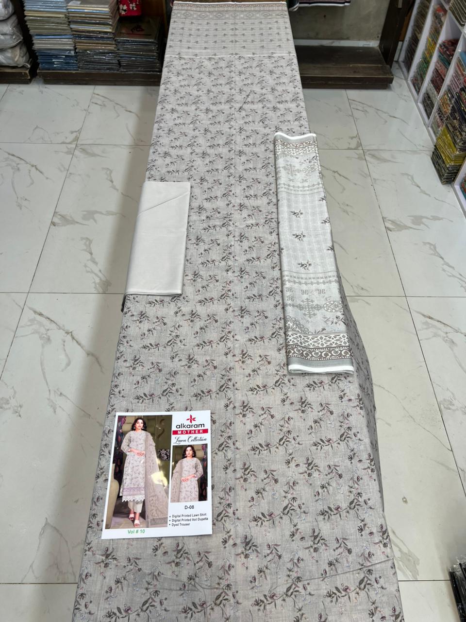 Alkaram Mother Collection 3PC