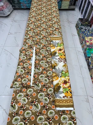 Bareeze Printed Linen 3PC