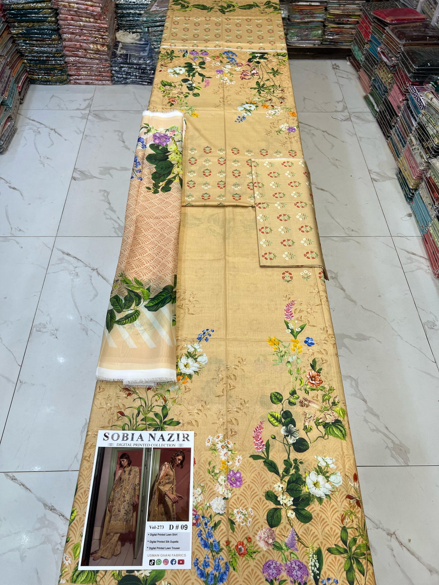 Sobia Nazir LAWN 3Pc Suit