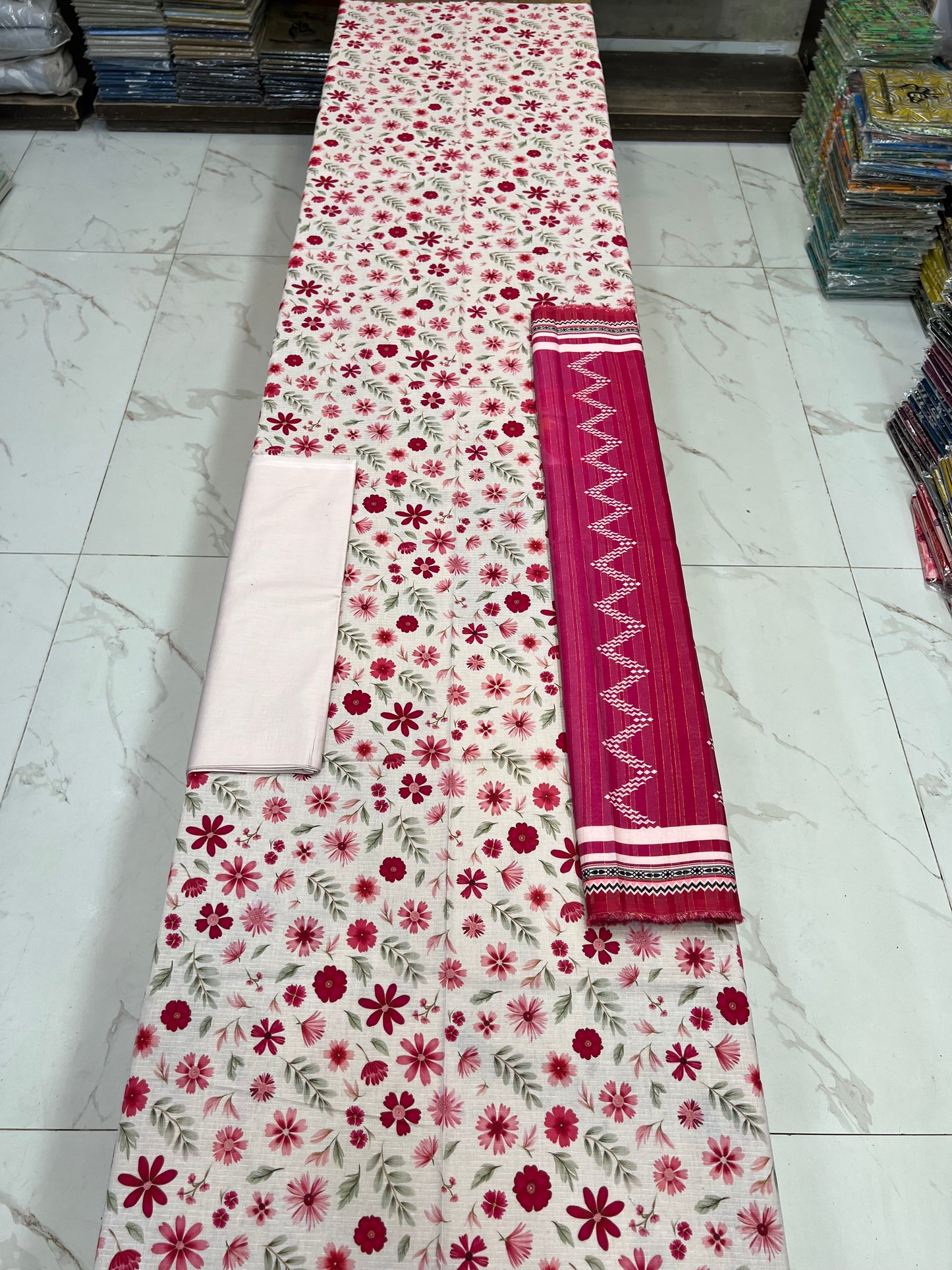 Almirah Original Bana Dora Lawn 3PC